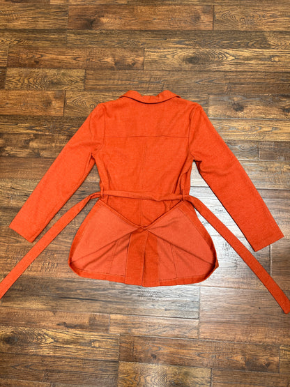 Vintage Clothing - Lightweight Jacket - Burnt Orange - Medium - Forever 21 - Made in USA