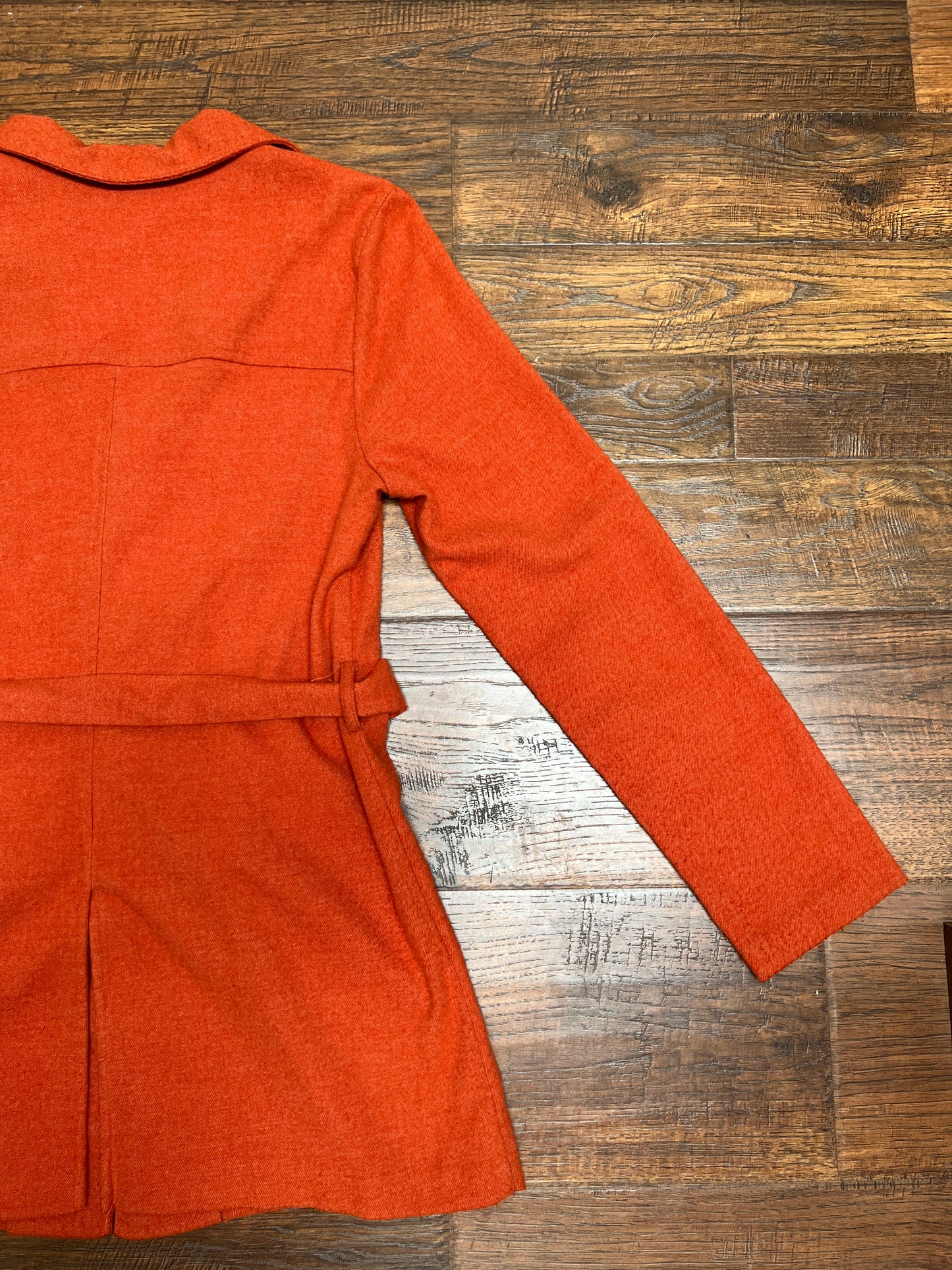 Vintage Clothing - Lightweight Jacket - Burnt Orange - Medium - Forever 21 - Made in USA