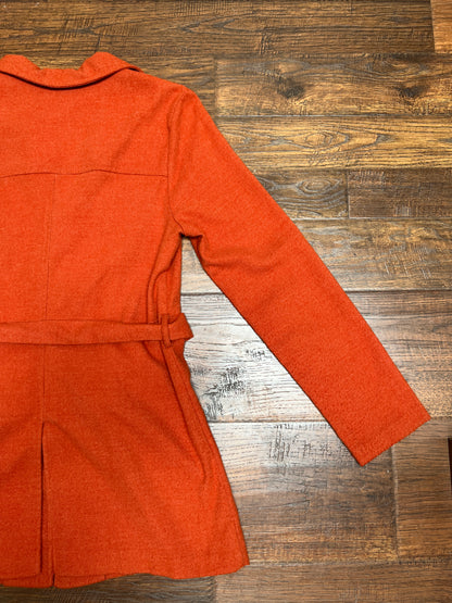Vintage Clothing - Lightweight Jacket - Burnt Orange - Medium - Forever 21 - Made in USA