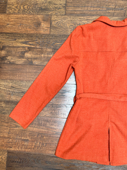 Vintage Clothing - Lightweight Jacket - Burnt Orange - Medium - Forever 21 - Made in USA