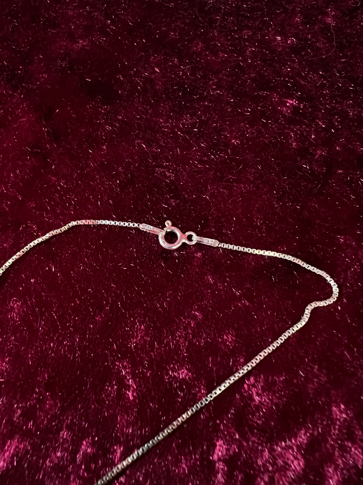 Vintage Silver Metal Necklace - Nude Goddess Figural Pendant
