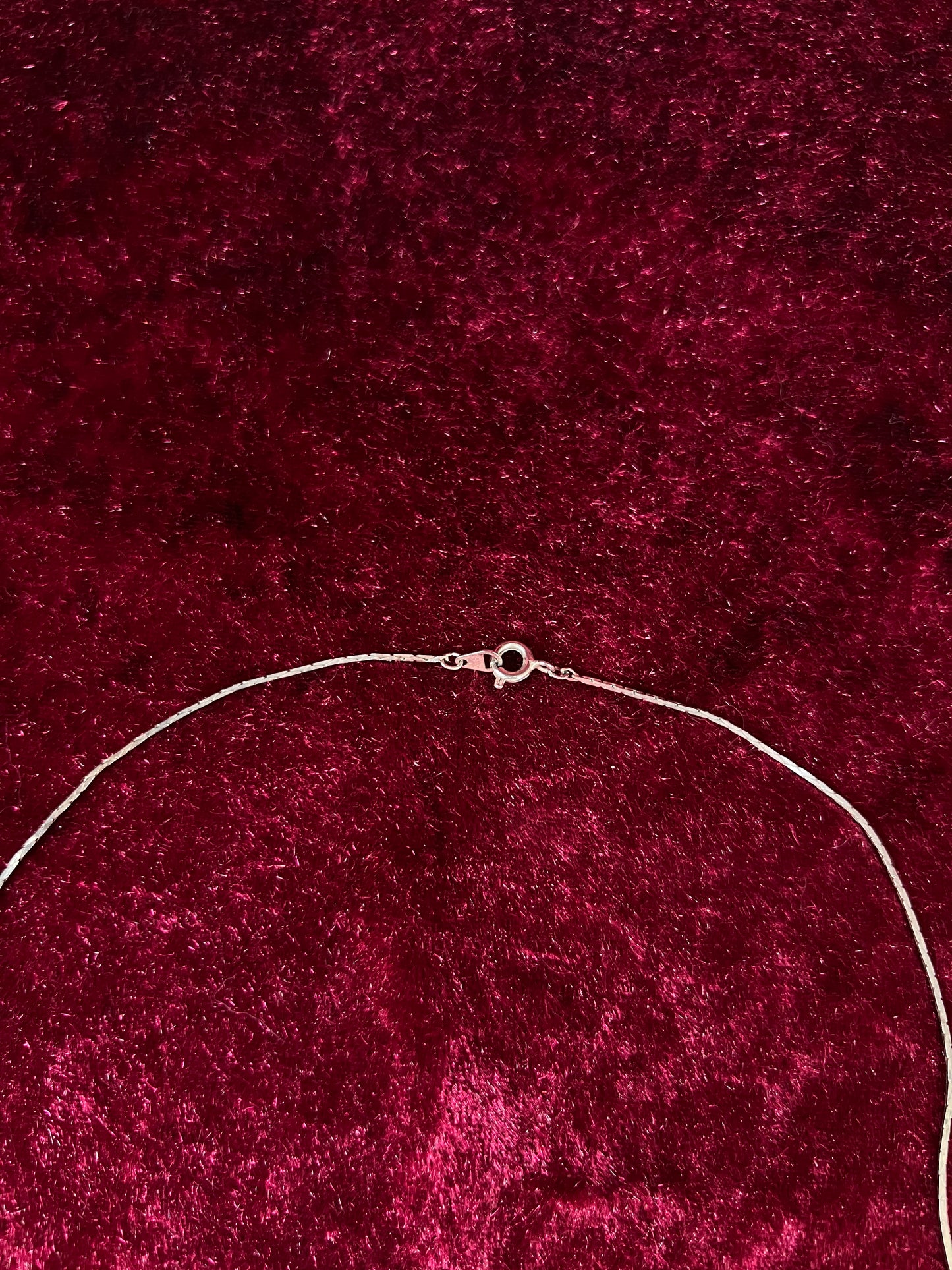Vintage Silver Tone Necklace - Crucifix Cross Religious Pendant
