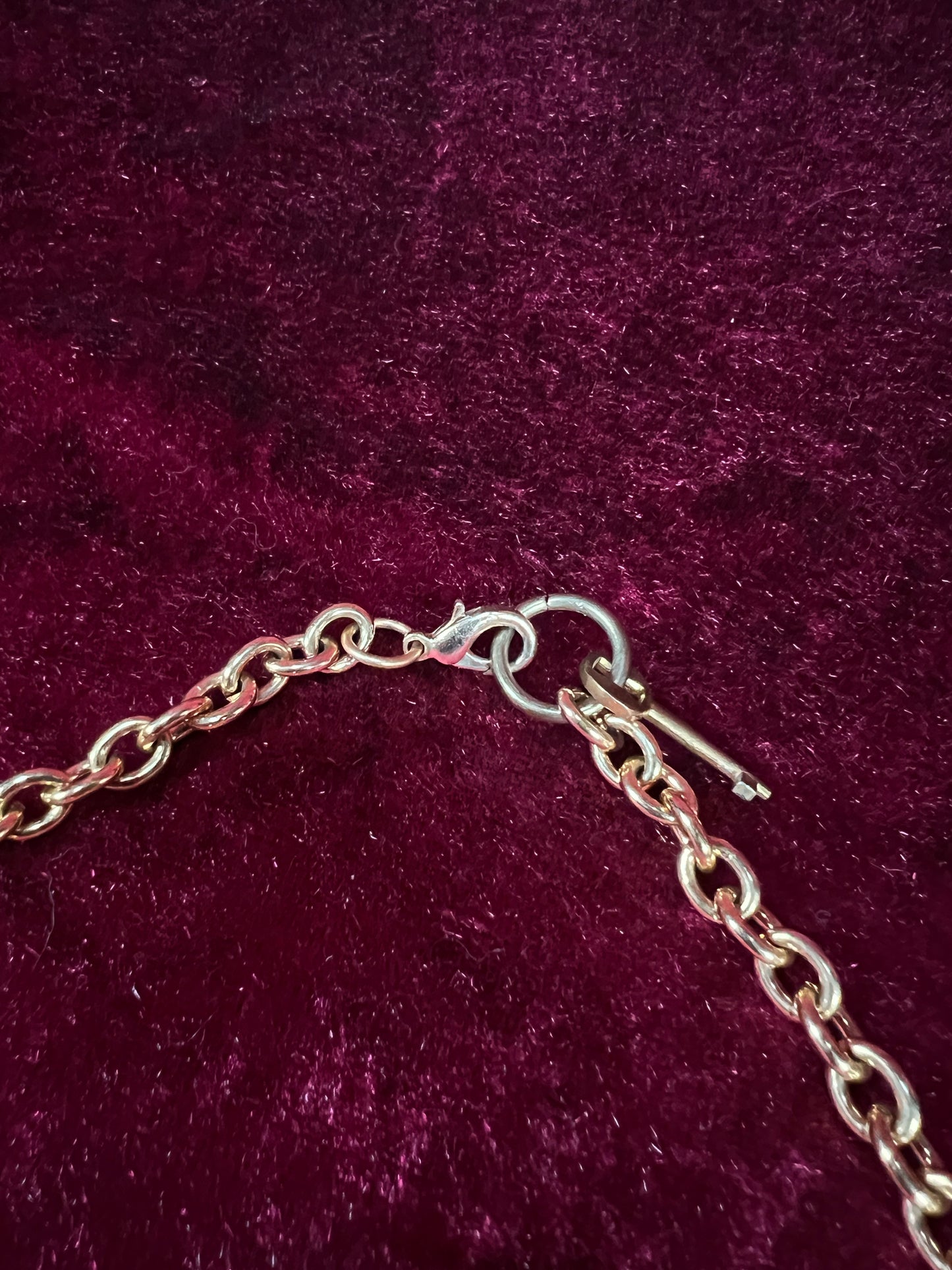 Vintage Gold Tone Trinket Charm Necklace - Eclectic Keepsake Statement Piece