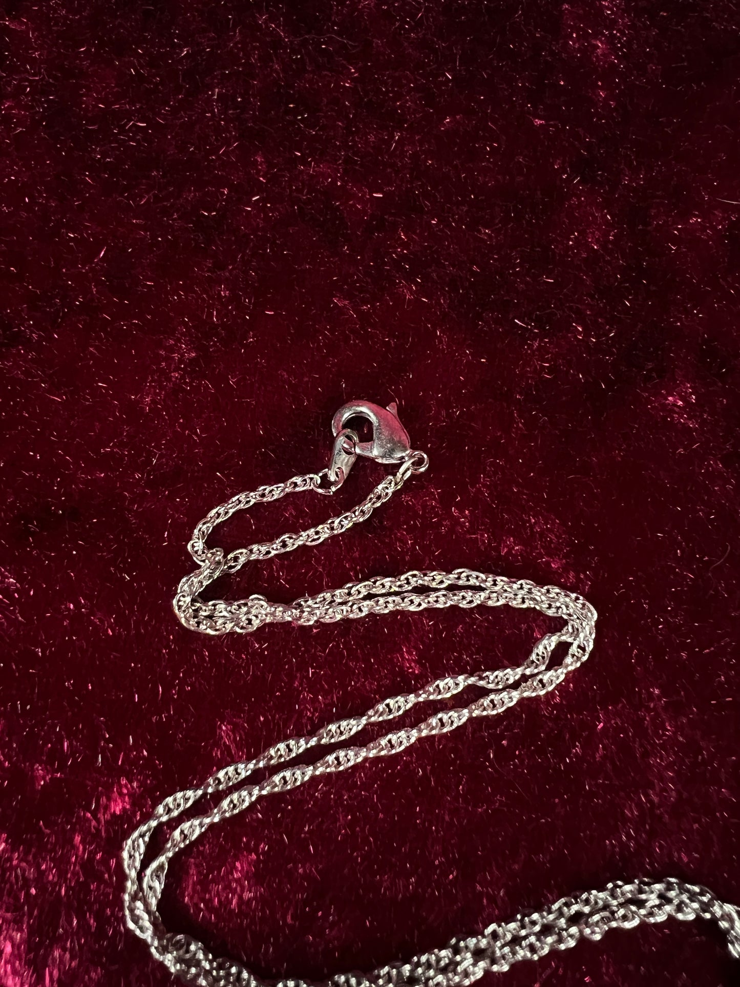 Vintage Silver Tone Pendant Necklace - Saint Francis Medal Religious Charm