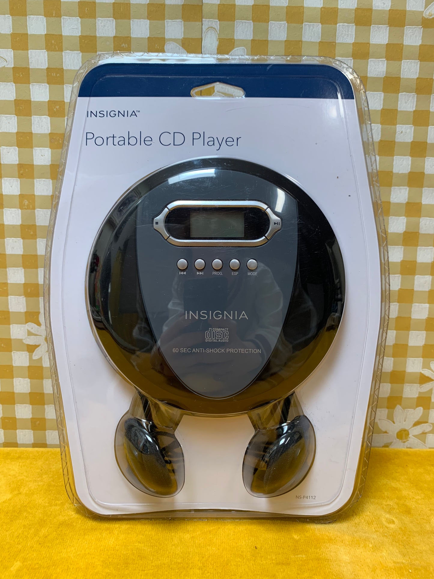 Insignia Portable CD Player The Cat Vintage