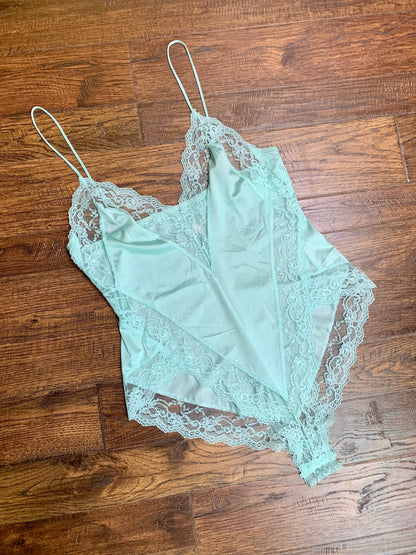 Aquamarine Lace Bodysuit