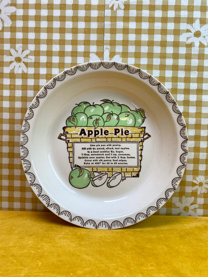 Vintage Royal China by Jeannette Co. Apple Pie Plate