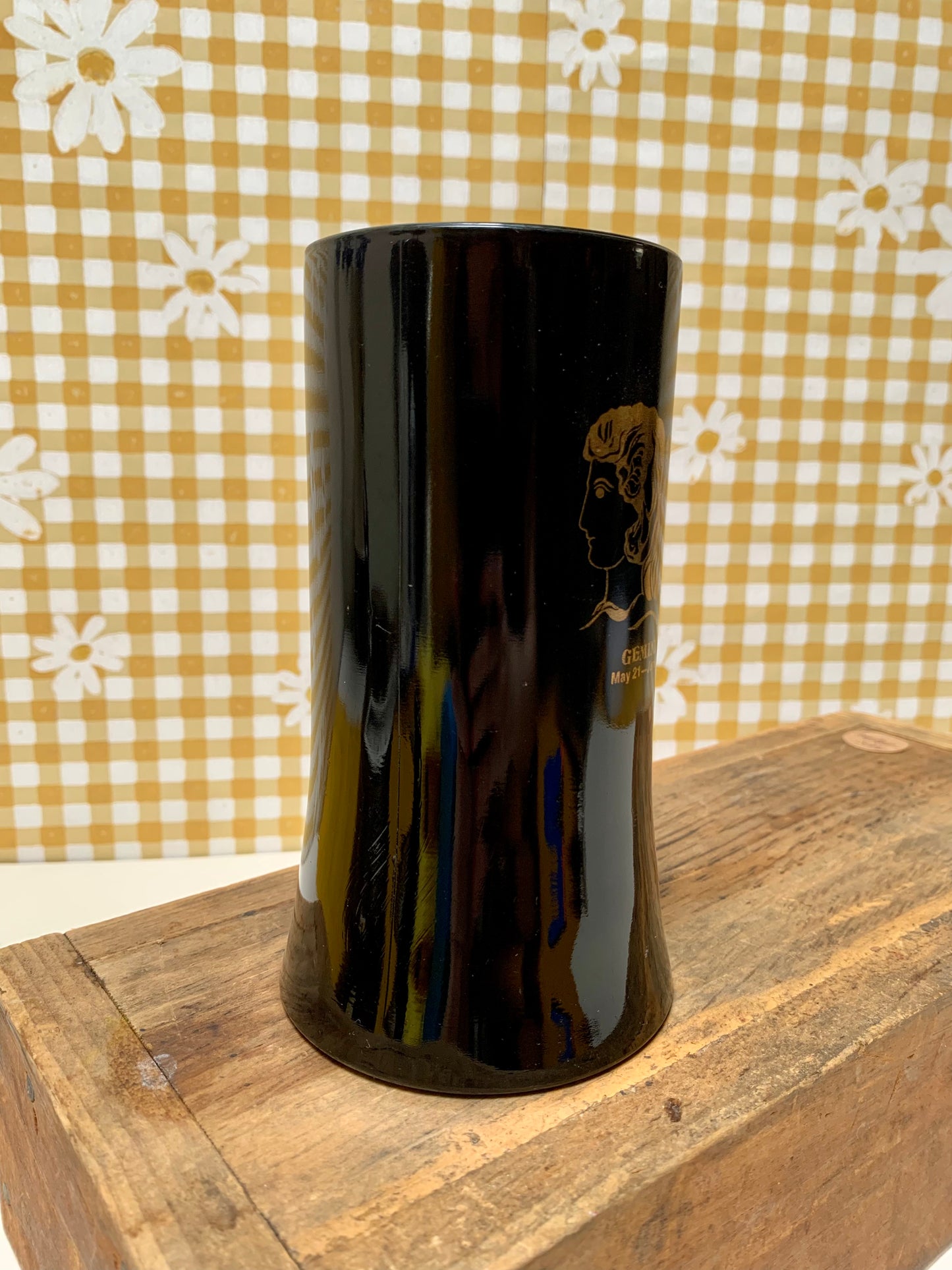 Indiana Glass Gemini Zodiac Beer Stein