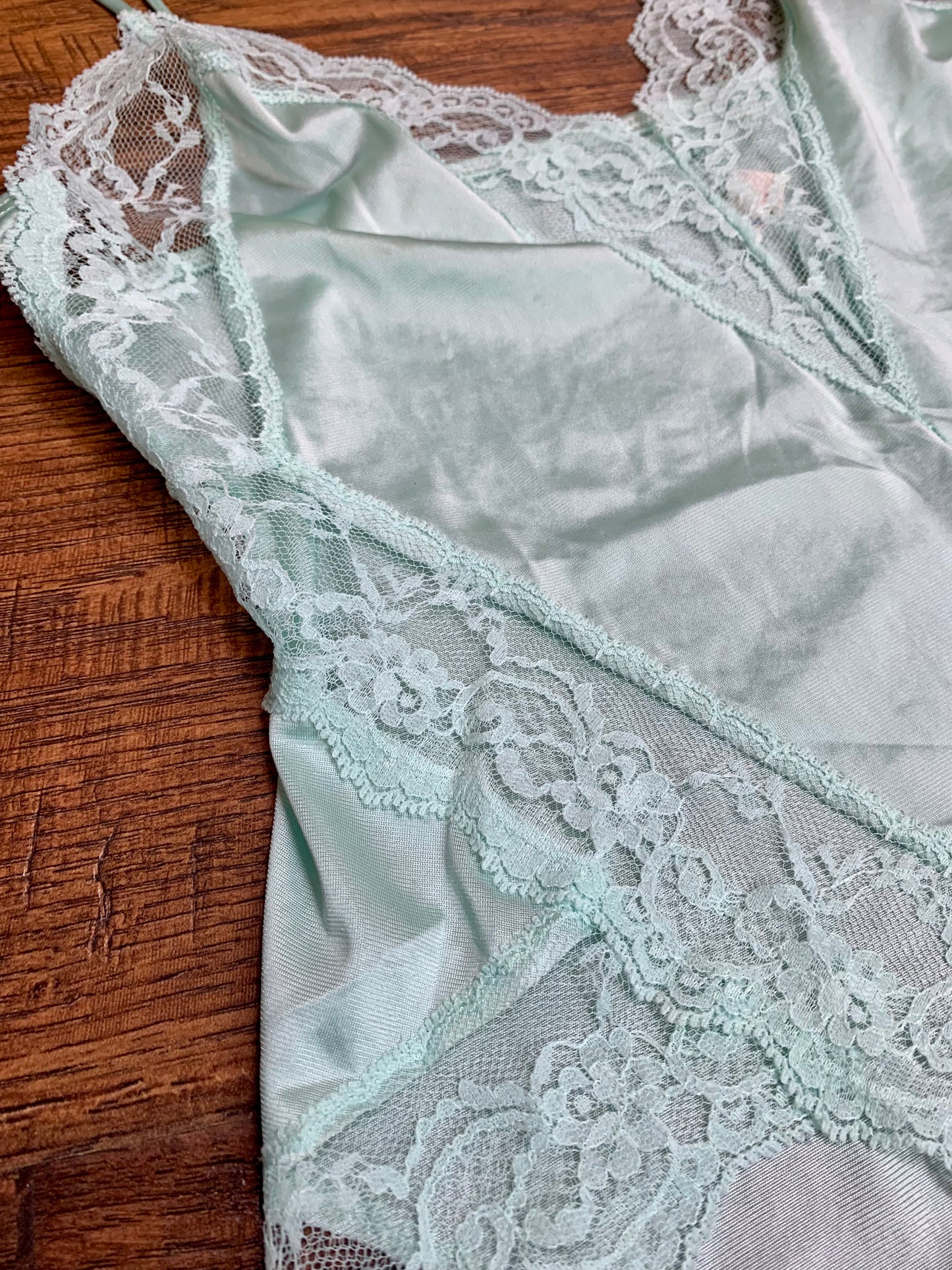 Aquamarine Lace Bodysuit