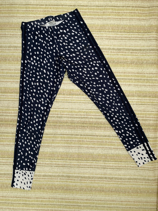 Adidas Leggings - Blue & White Spots