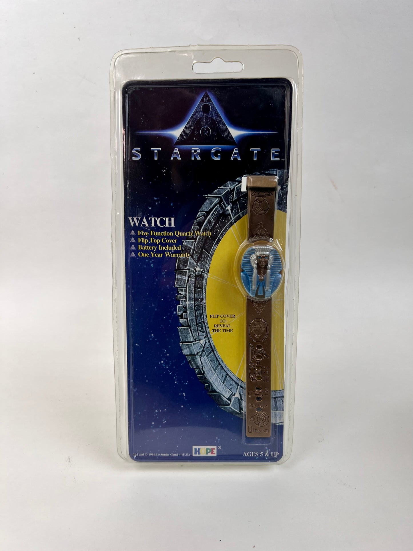 Stargate - Flip Cover 5 Function Quartz Watch - 1994