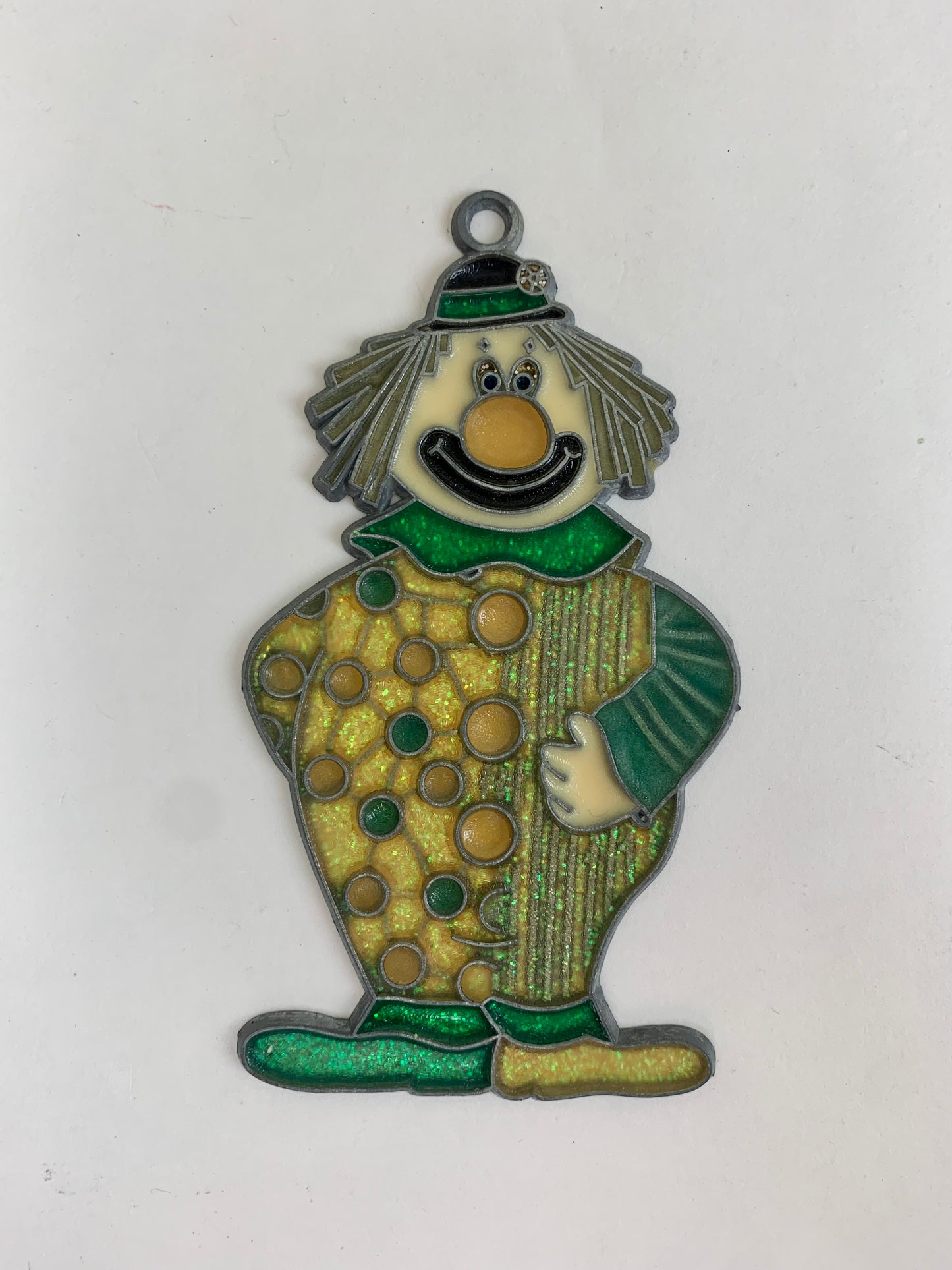 Smiling Clown Suncatcher