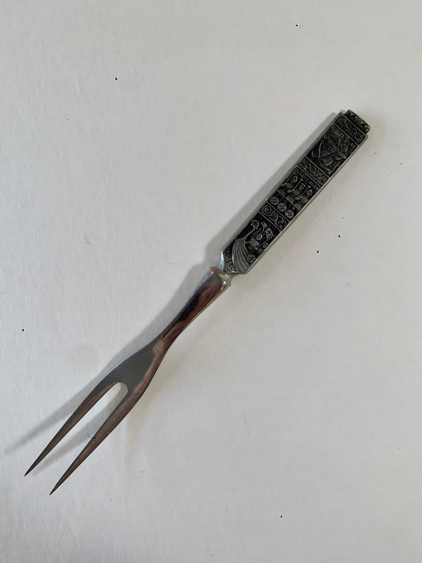 Konge-Tinn Norwegian Serving Fork