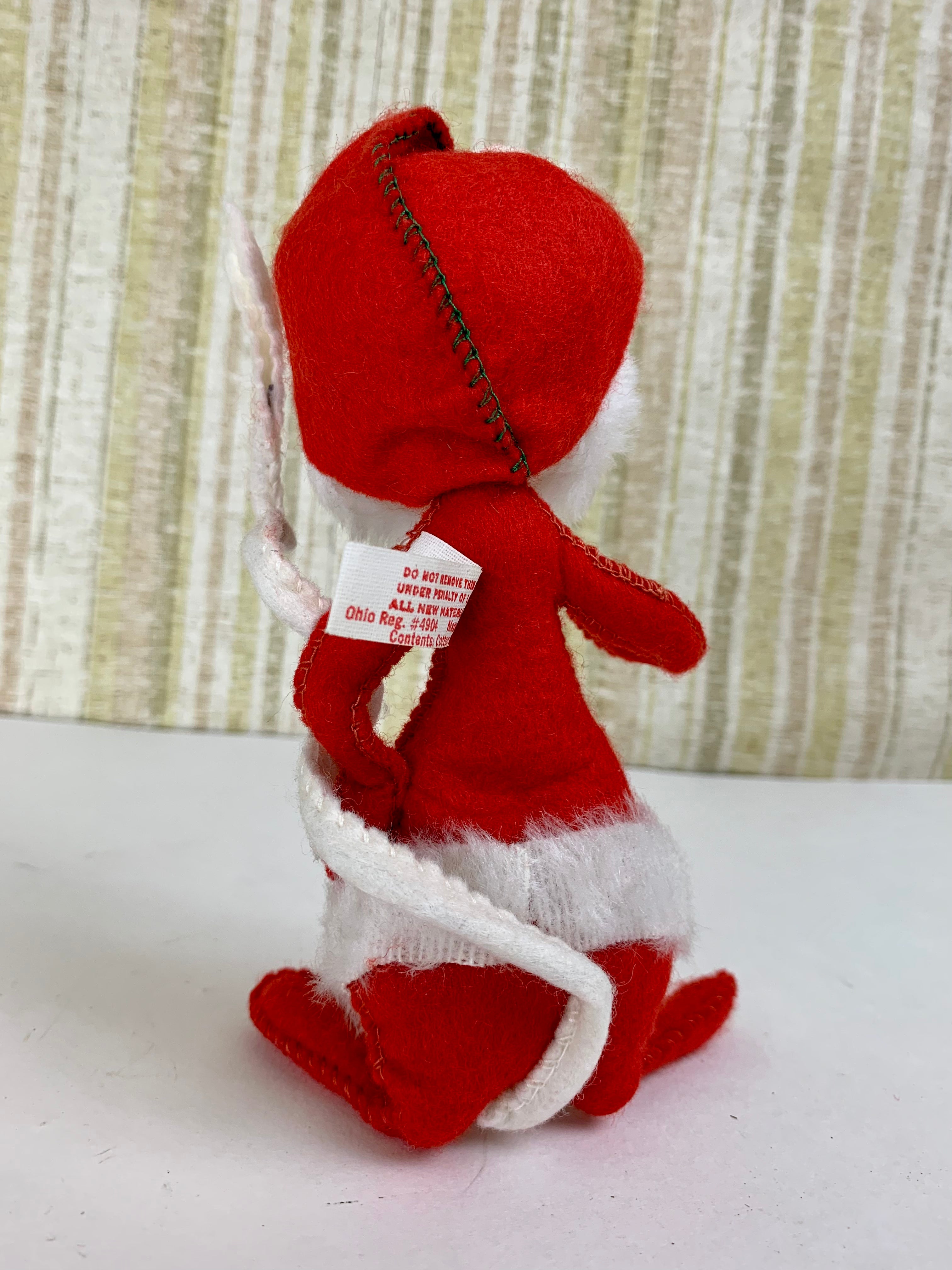 1971 Annalee Mobilitee Santa Mouse – The Cat Vintage