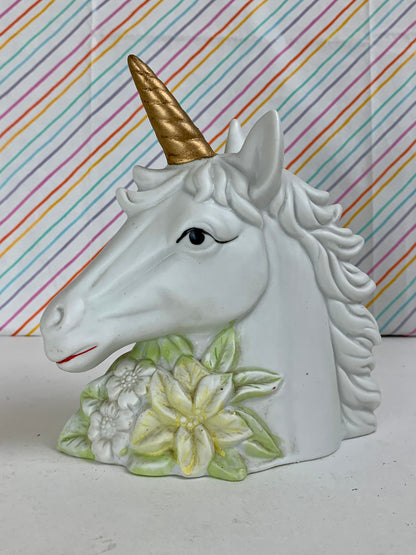 Ceramic Unicorn Head