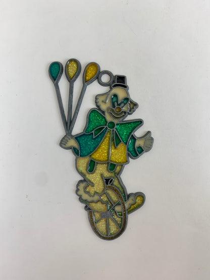 Unicycle Clown Suncatcher